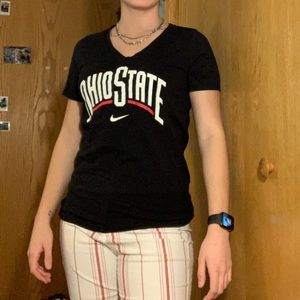 Ohio State University short sleeve V-neck